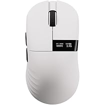 Amazon.co.jp: Chilkey Glacier LW 8K Wireless Gaming Mouse White